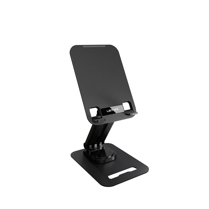 Lenyes CR139 Adjustable Metal Phone Stand – Black Lenyes CR139 Adjustable Metal Phone Stand – Black