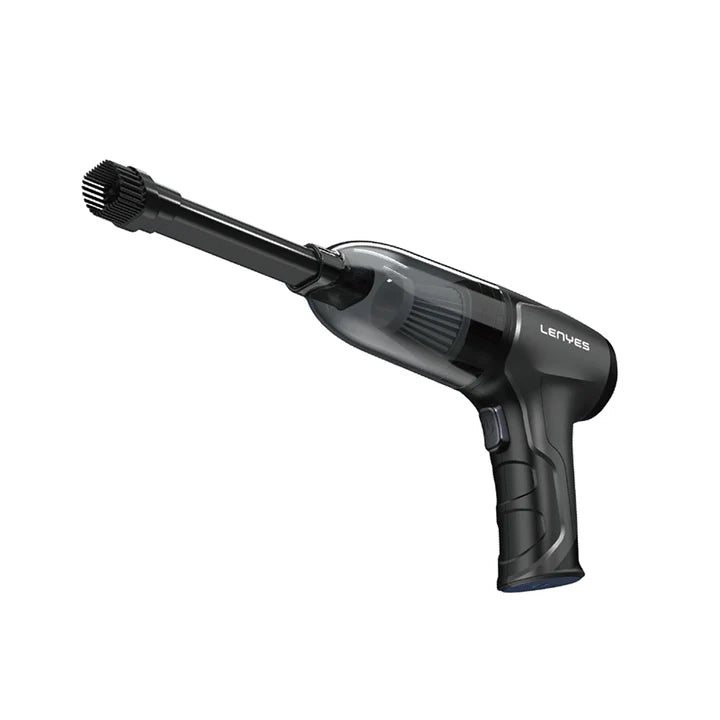 Lenyes LCV201 مكنسة سيارة لاسلكية 4×1 – قوية وسوداء