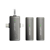 Lenyes LM202 Wireless Microphone – Black – Clear & Compact