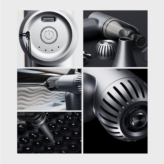 Lenyes LTF02 Handheld Turbo Fan – 4 Speeds with LED Display