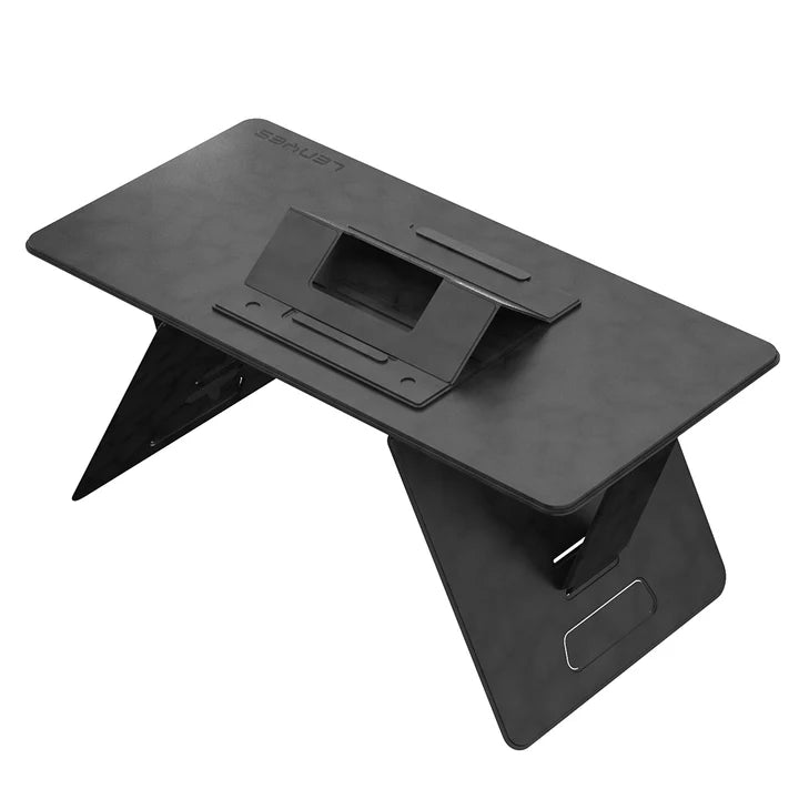 LENYES SDA230 Foldable Laptop Table – Black & Ergonomic LENYES SDA230 Foldable Laptop Table – Black & Ergonomic