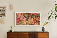 تلفزيون سامسونج QA65LS03DAUXTW 65 بوصة The Frame QLED 4K — وضع الفن HDR10+