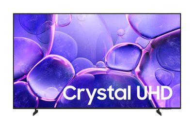 Samsung UA85U8000FUXTW 85 inch Crystal UHD 4K Smart TV Black — Front View