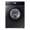 Samsung WW11B1A046ABFH Front Loading Washing Machine 11kg Black — Front View