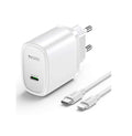 Yesido 20W Quick Charger with Type-C to Lightning Cable YC57L