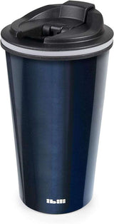 مطرة Ibili Vaso 410 مل أزرق – حافظ على مشروباتك ساخنة