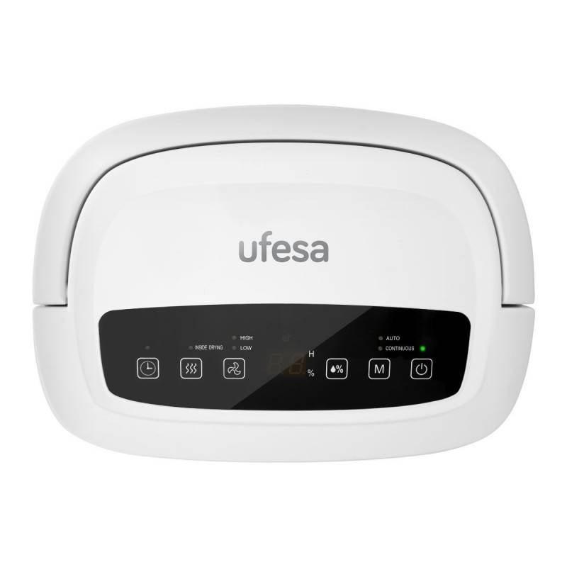 UFESA DH5010 Dehumidifier – 200W, 10L/24h Moisture Control UFESA DH5010 Dehumidifier – 200W, 10L/24h Moisture Control