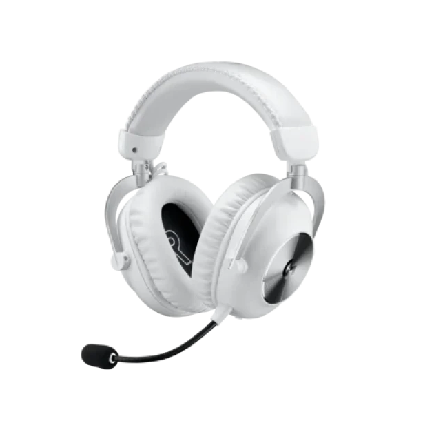 Logitech G PRO X 2 LIGHTSPEED Wireless Gaming Headset – Detachable Mic – White – 981-001269