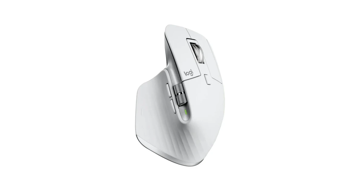 Logitech MX Master 4 Performance Wireless Mouse For Mac - Pale Gray – 910-007576