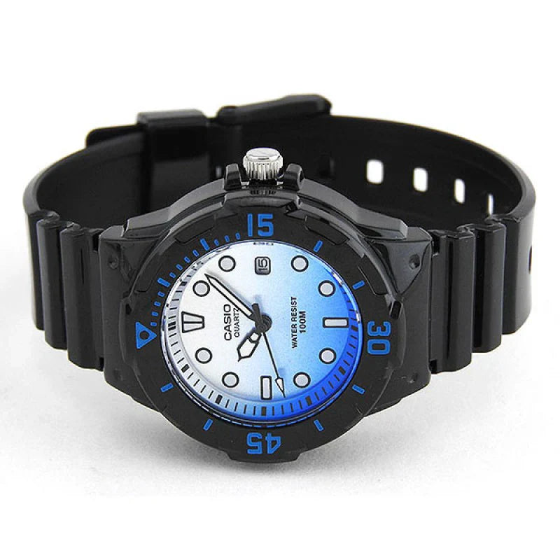 Casio LRW-200H-2E Analog Ladies Round Dial Fashionable diver design Resin Strap Date Quartz Watch Casio LRW-200H-2E Analog Ladies Round Dial Fashionable diver design Resin Strap Date Quartz Watch