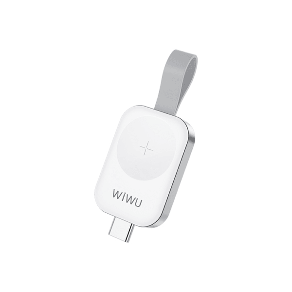 شاحن لاسلكي Wiwu M16 Pro لساعة Apple Watch - فضي