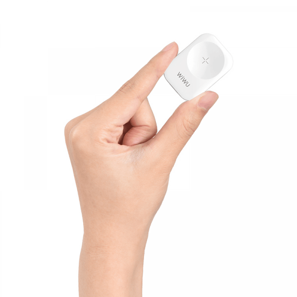 شاحن لاسلكي Wiwu M16 لساعة Apple Watch - فضي