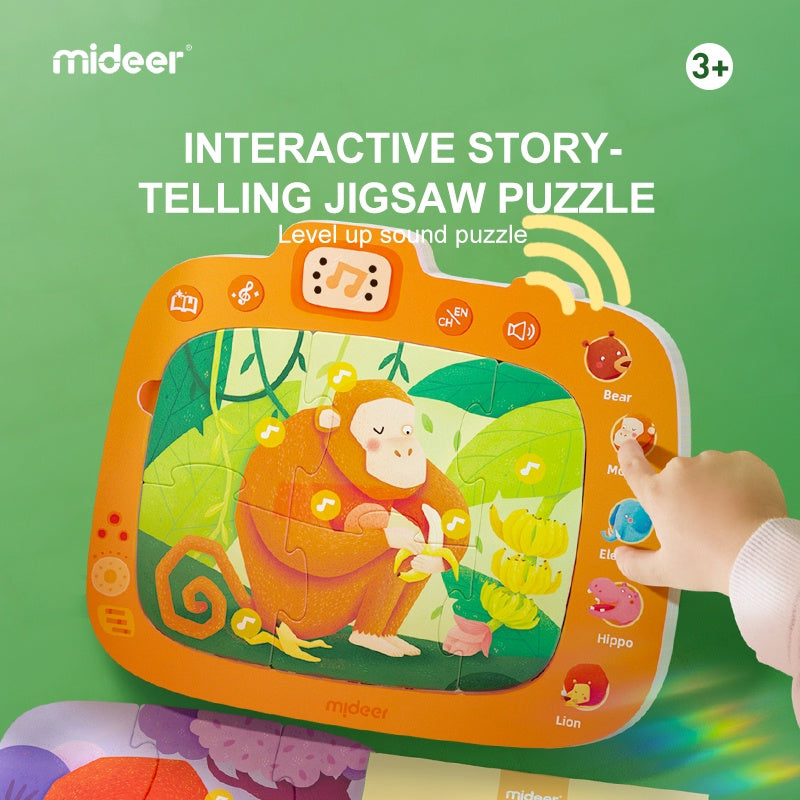 Mideer Sound Puzzle- A Day Visit To The Zoo