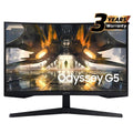 Samsung 27" Odyssey G55T Gaming WQHD 144Hz 1ms HDR Curved Gaming Monitor