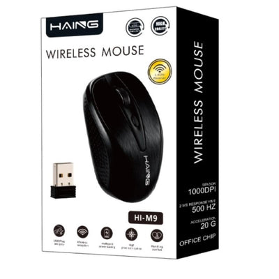 ماوس هاينج M9 بصري USB 2.4G لاسلكي للكمبيوتر