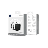 WiWU 45W Universal Plug Adapter Cable Combo Wi-UA014