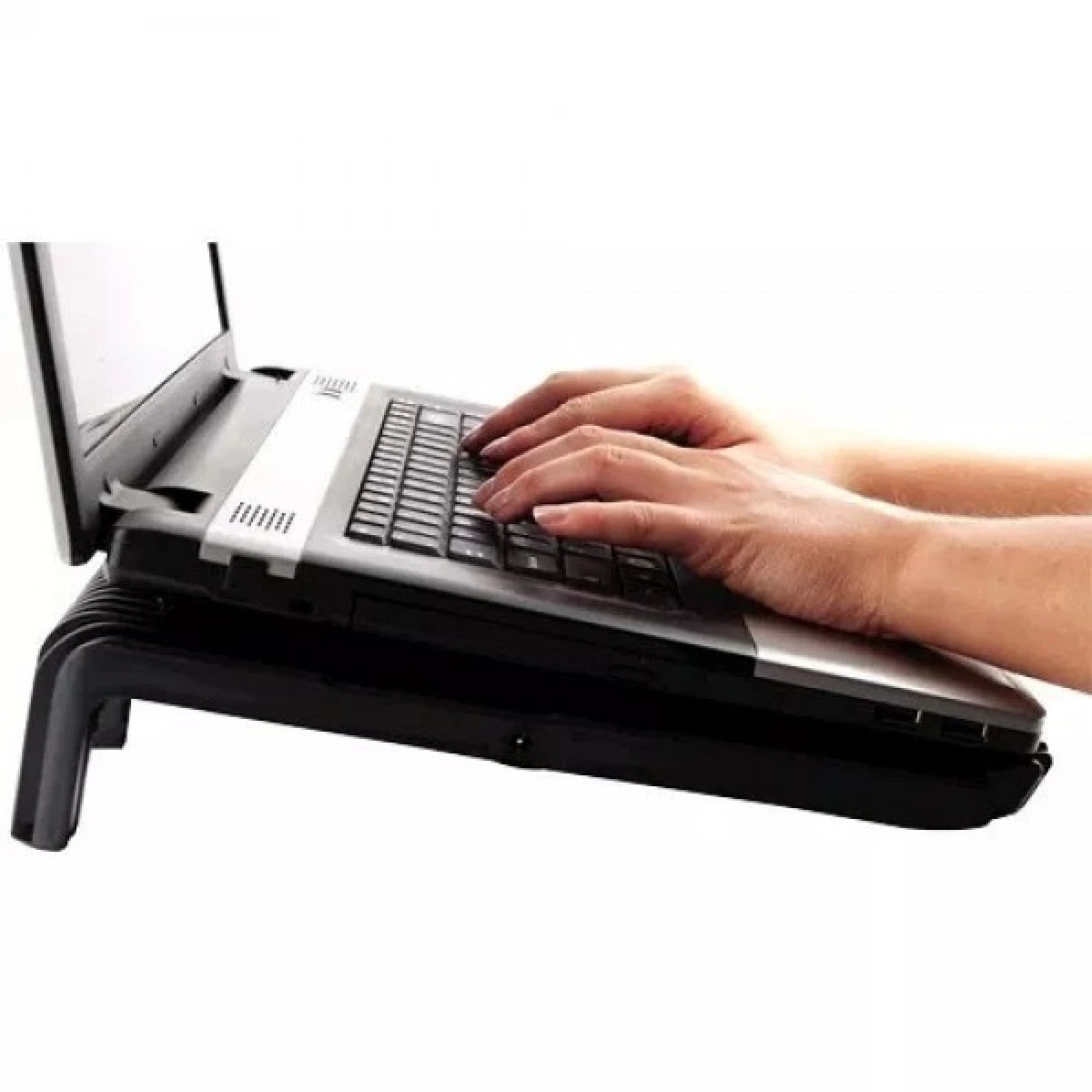 Fellowes Maxi Cool Laptop Rise Cooling fan keeps laptop cool - Black