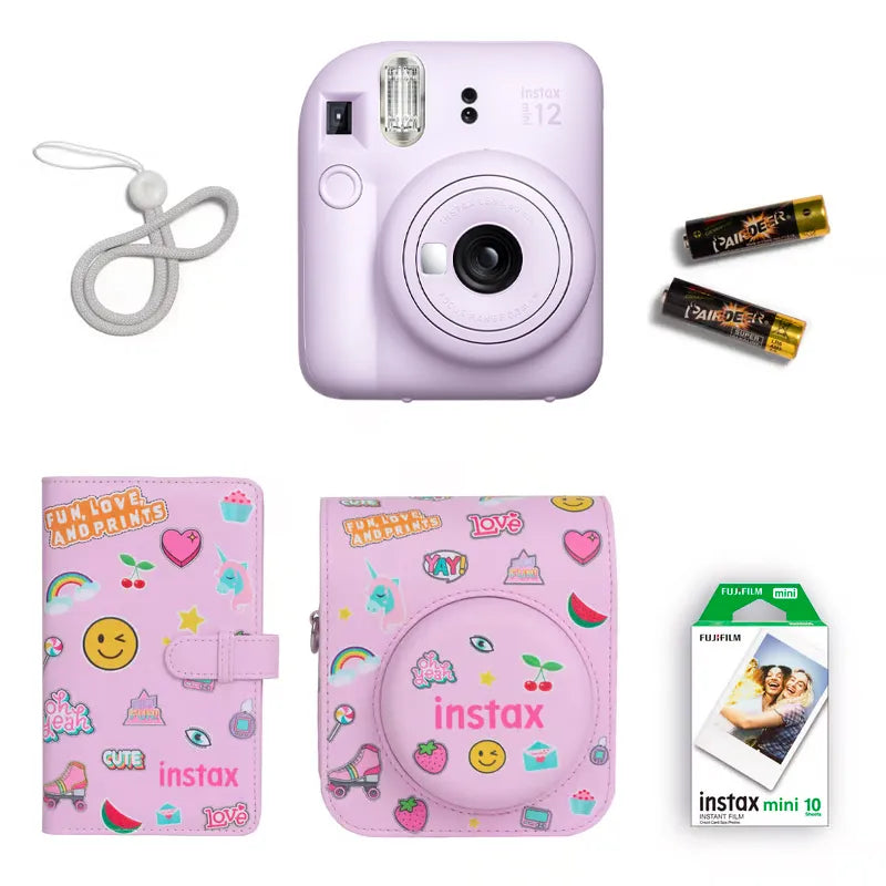 Fujifilm Instax Mini 12 Instant Film Camera Bundle with Accessories
