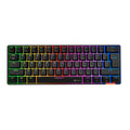لوحة مفاتيح الألعاب الميكانيكية ثنائية الوضع Hestia RGB 60% من Meetion