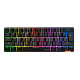 لوحة مفاتيح الألعاب الميكانيكية ثنائية الوضع Hestia RGB 60% من Meetion