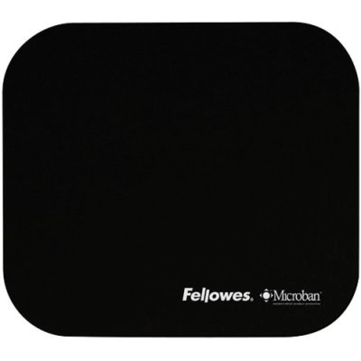 Fellowes Microban Mouse Pad - Black