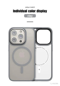 Puloka Classic Anti-Fall Airbag Magnetic Case - iPhone 16 Pro Max