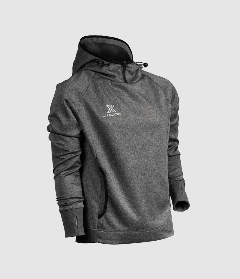 MONTANA HOODIE رمادي داكن – هودي دافئ وعصري