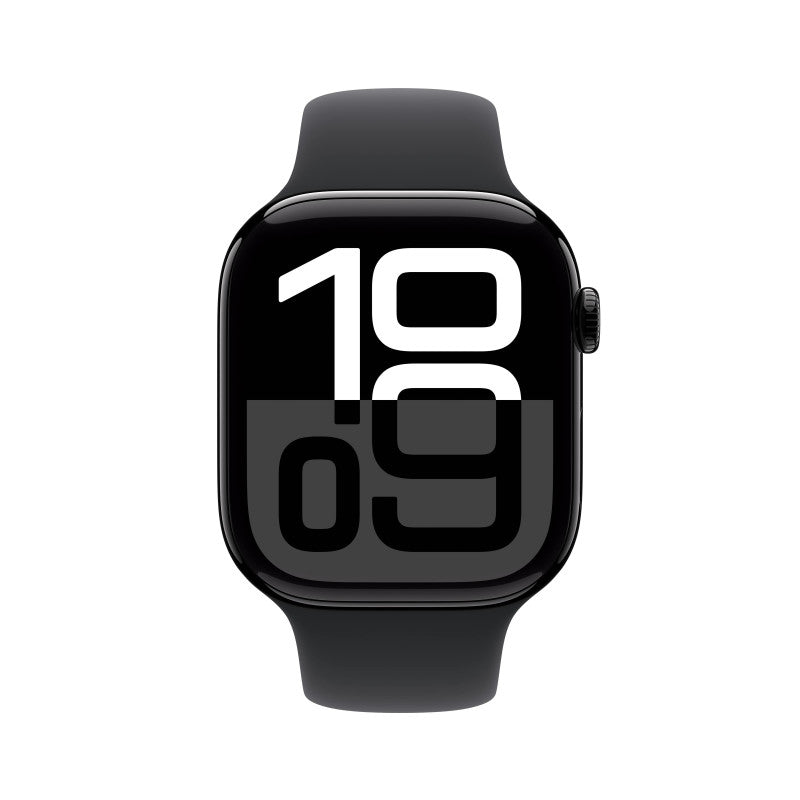 Apple Watch Series 10 GPS Jet Black Aluminium Case with Black Apple Watch Series 10 GPS Jet Black Aluminium Case with Black