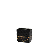 Primanova Nero Toothbrush Holder – Elegant Black Ceramic