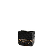 Primanova Nero Toothbrush Holder – Elegant Black Ceramic