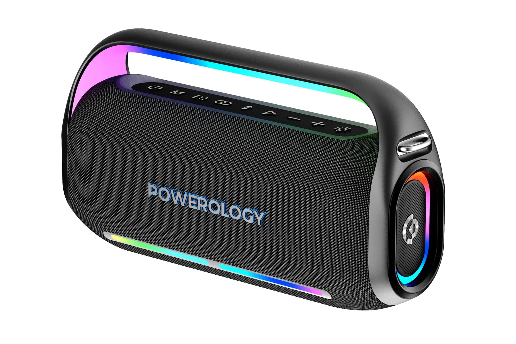 Powerology TWS Karaoke Speaker 150W with Mic & Remote – Silver Powerology TWS Karaoke Speaker 150W with Mic & Remote – Silver