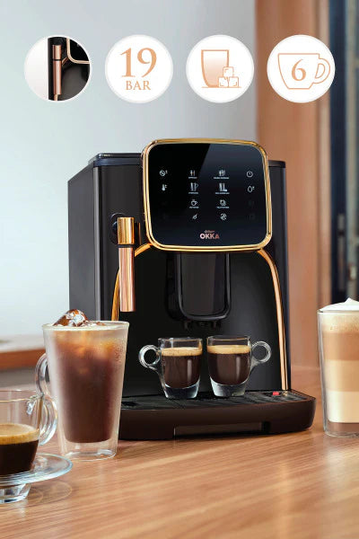 Arzum Okka Espresso Pro – Fully Automatic Coffee Machine Arzum Okka Espresso Pro – Fully Automatic Coffee Machine