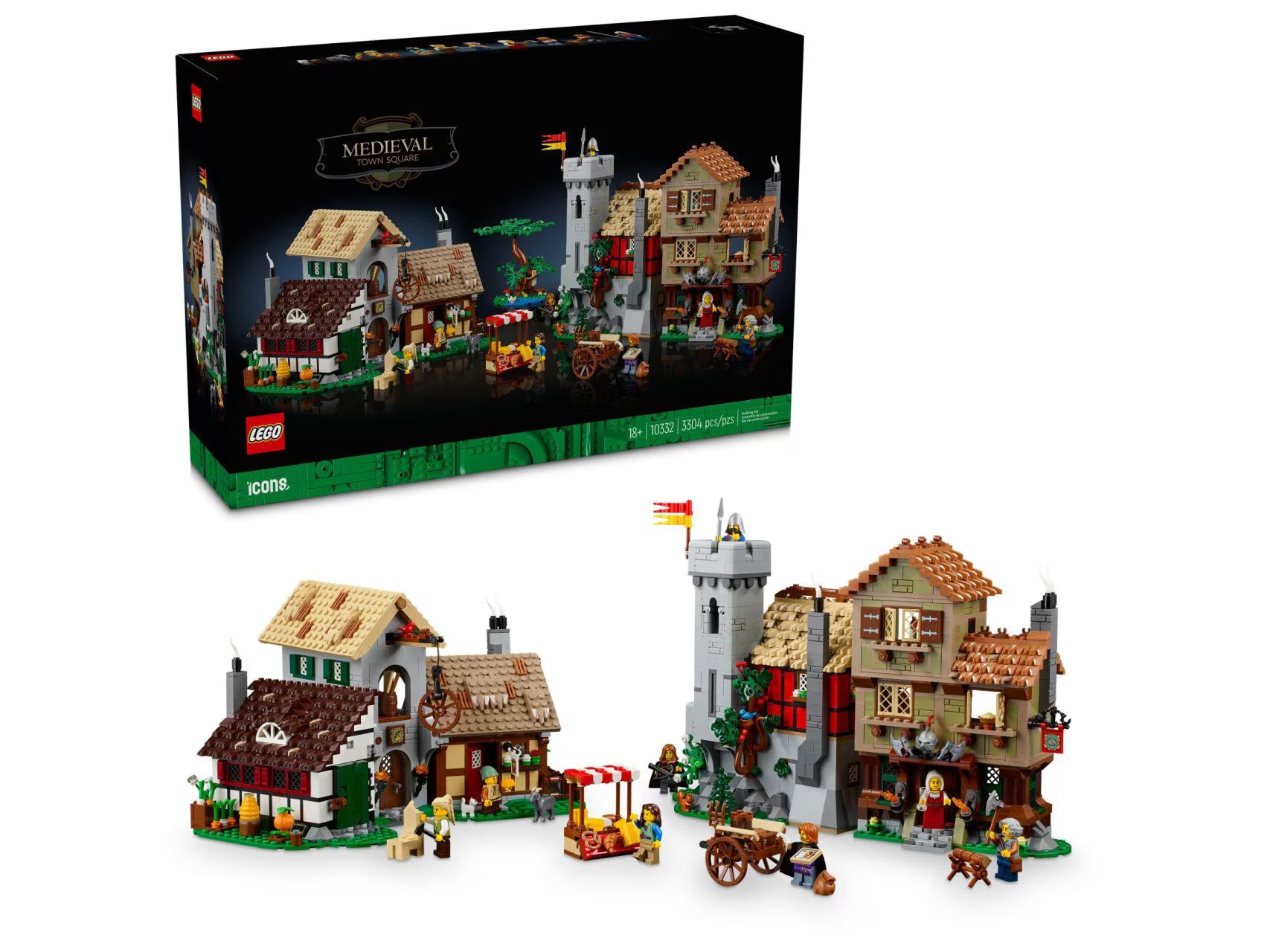 LEGO® Medieval Town Square – Iconic Historic Build LEGO® Medieval Town Square – Iconic Historic Build