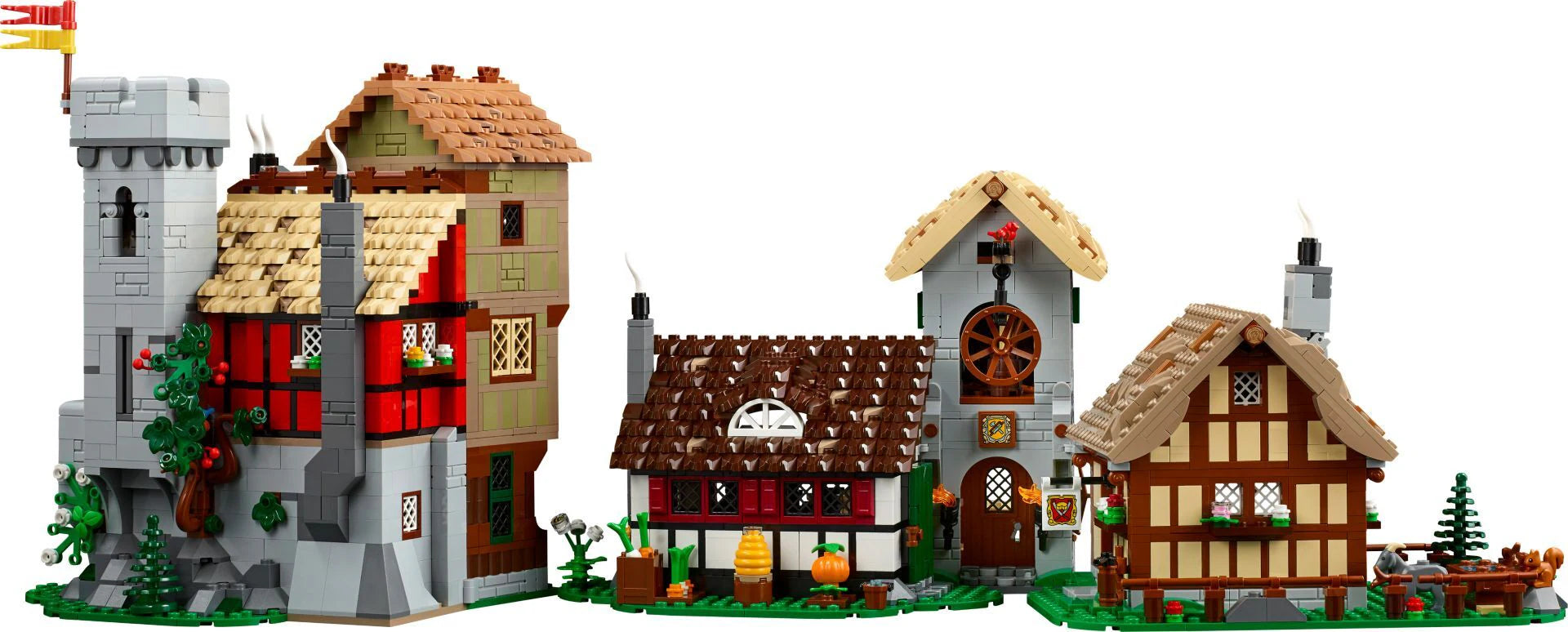 LEGO® Medieval Town Square – ساحة القرون الوسطى الأسطورية