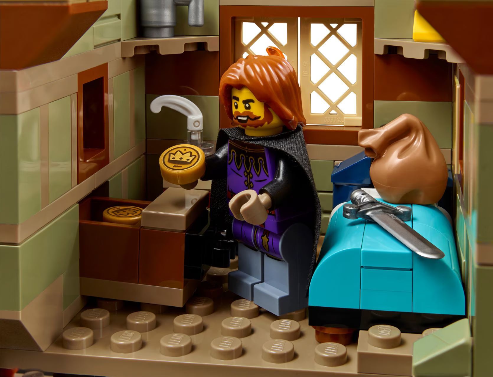 LEGO® Medieval Town Square – ساحة القرون الوسطى الأسطورية