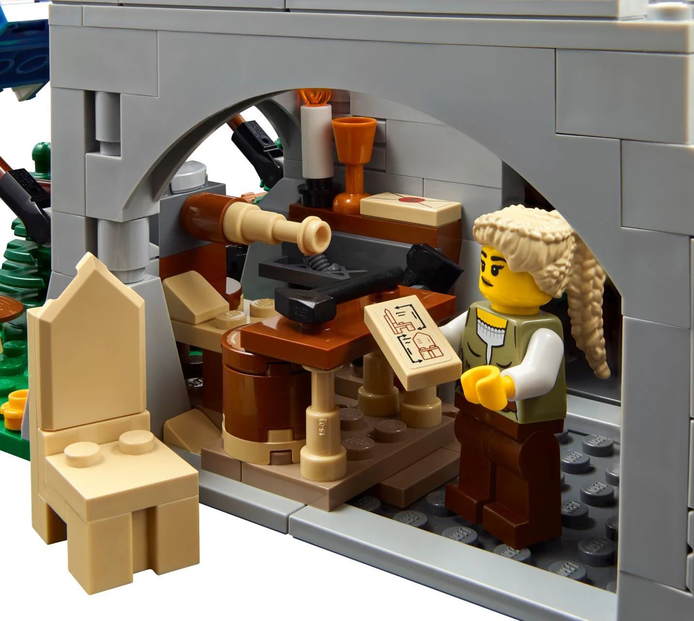 LEGO® Medieval Town Square – ساحة القرون الوسطى الأسطورية