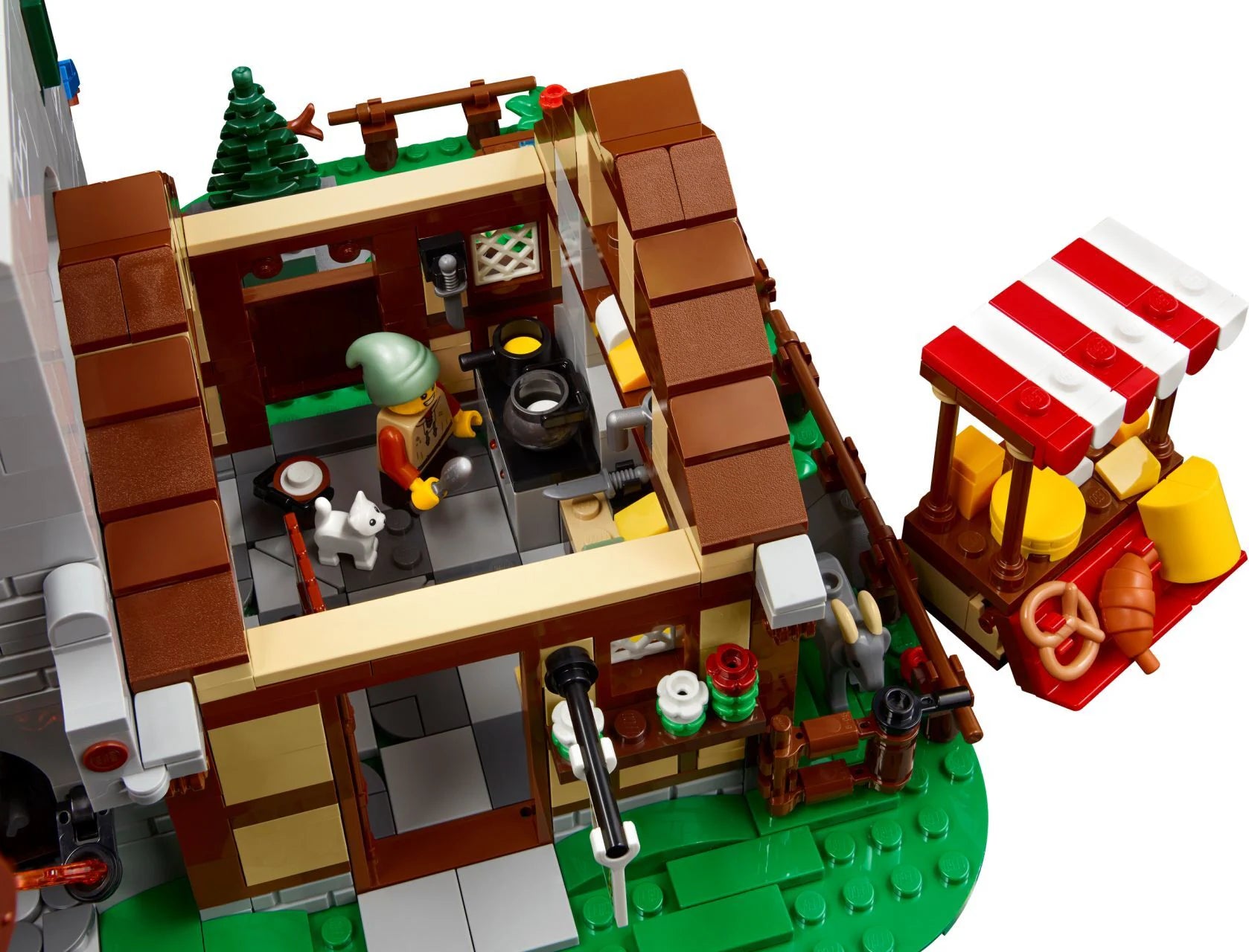 LEGO® Medieval Town Square – ساحة القرون الوسطى الأسطورية
