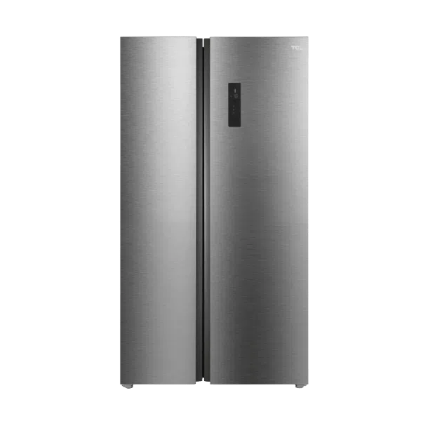 TCL ثلاجة 520 لتر جنبًا إلى جنب تبريد سريع، تقنية AAT، وتصميم عصري TCL ثلاجة 520 لتر جنبًا إلى جنب تبريد سريع، تقنية AAT، وتصميم عصري