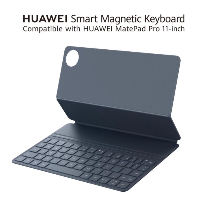 لوحة مفاتيح هواوي المغناطيسية الذكية المتوافقة مع جهاز هواوي ميت باد برو 11 بوصة - أسود