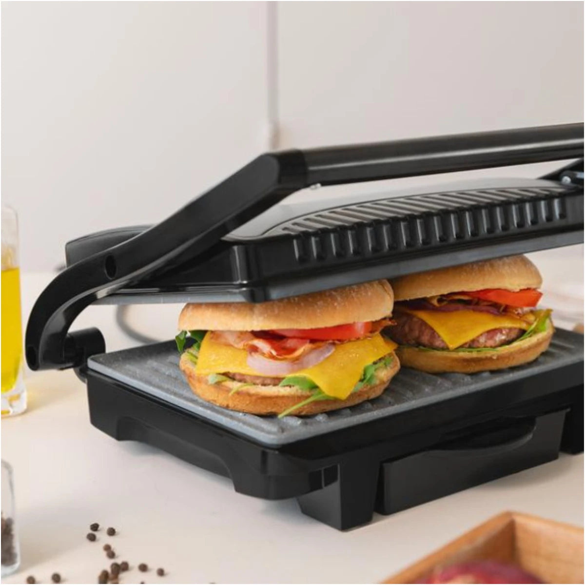 Cecotec Rock’nGrill 1000 Dark Contact Grill Cecotec Rock’nGrill 1000 Dark Contact Grill