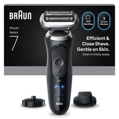 Braun Series 7 72-N4200cs Wet & Dry Electric Shaver with Charging Stand