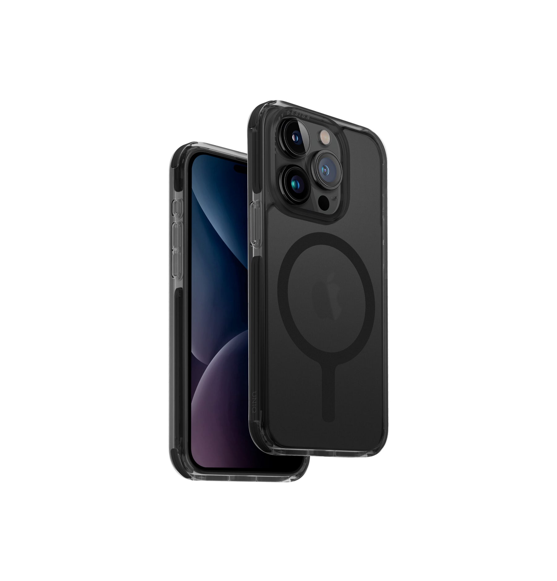 غطاء iPhone 15 Pro Max UNIQ COMBAT MagClick – Carbon Black