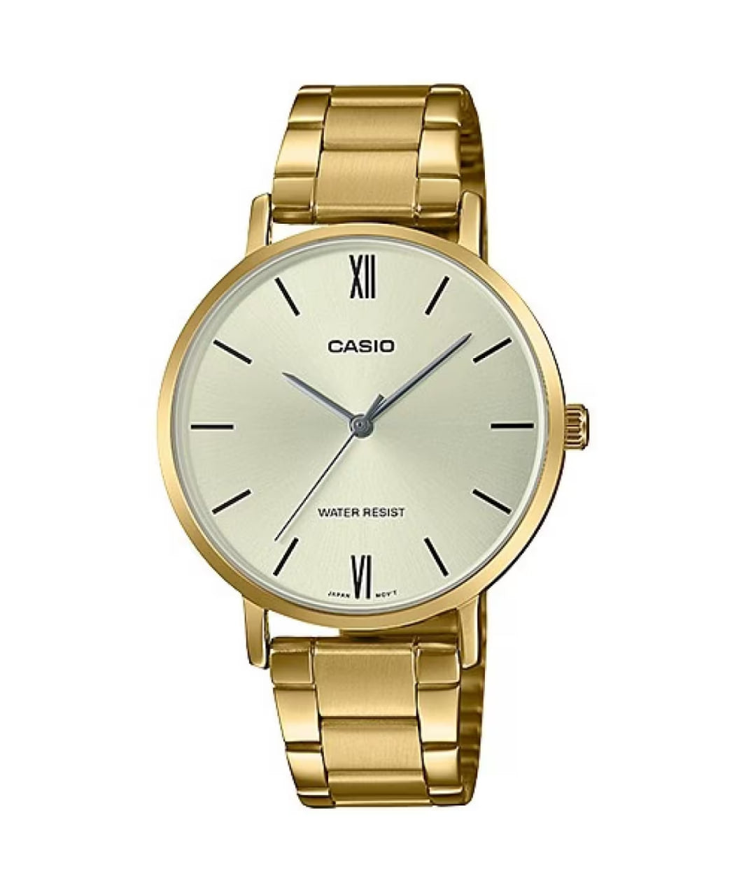 Casio LTP-VT01G-9B Chain Strap Woman Watch Casio LTP-VT01G-9B Chain Strap Woman Watch