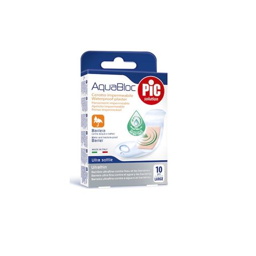 Pic AquaBloc – لصاقات مقاومة للماء 25×72 مم 10 قطع Pic AquaBloc – لصاقات مقاومة للماء 25×72 مم 10 قطع