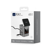 WiWU 65W GaN 10-in-1 Wireless Charger with Cable & Socket Wi-W040