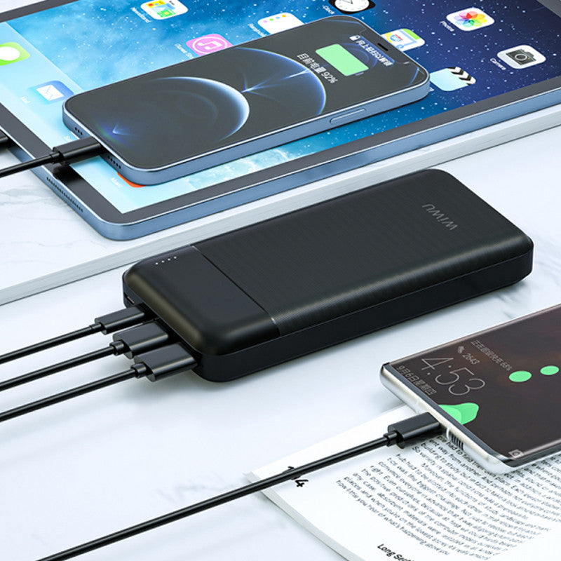 Wiwu Power Bank 20,000mAh - Black