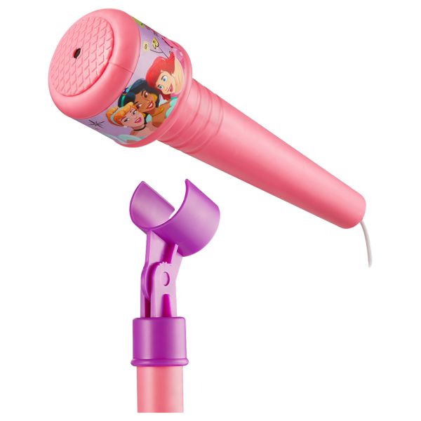 Disney Princess RGB Double Mic Stand – Bluetooth