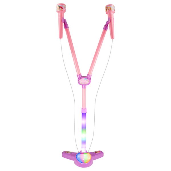 Disney Princess RGB Double Mic Stand – Bluetooth