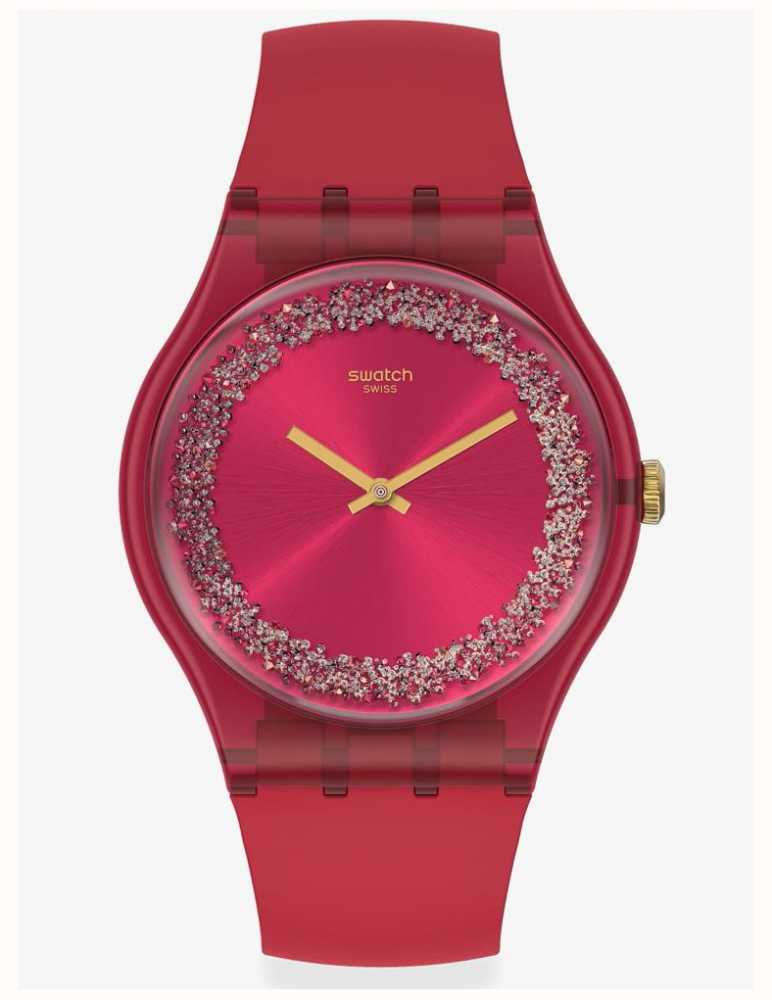 Swatch Women Watch SUOP111 RUBY RINGS