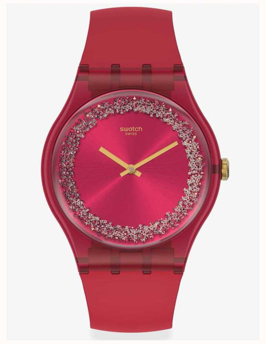 Swatch Women Watch SUOP111 RUBY RINGS
